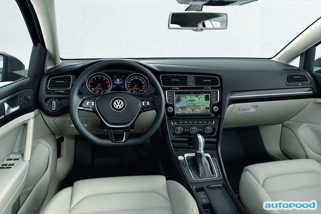 Видео: Обновленный Volkswagen Golf нового поколения