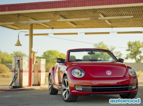 Volkswagen avaldas fotod uuest Beetle kabrioletist