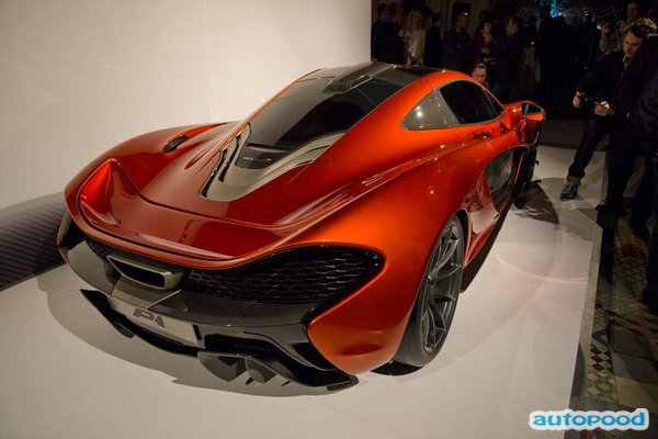 McLaren P1 показали потенциальным покупателям