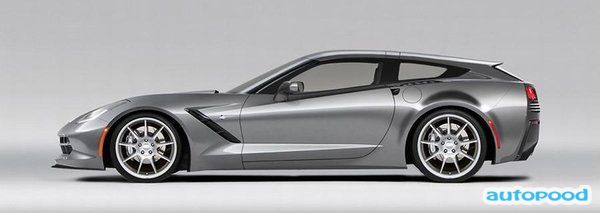 Chevrolet Corvette Stingray получит кузов универсал