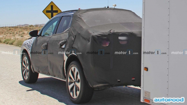 Hyundai пикап тестируется на дорогах (3 фото)